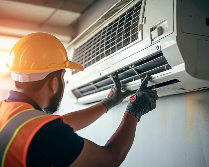 Cerritos AC Services technicians at work in Cerritos